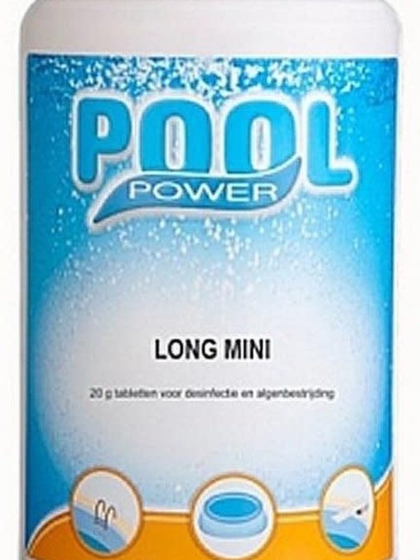Pool Power Chloortabletten mini 20 gr. 1 kg