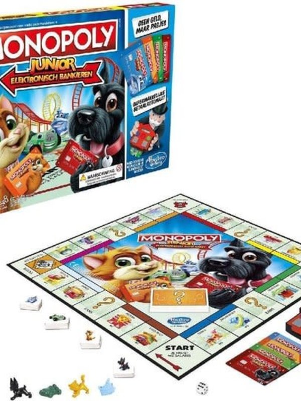 Hasbro Bordspel Monopoly Junior - Electronisch Bankieren