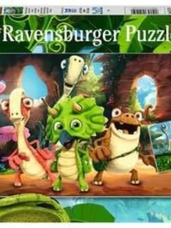 Ravensburger Puzzel 2 x 12st De Kleine Dino-Bende