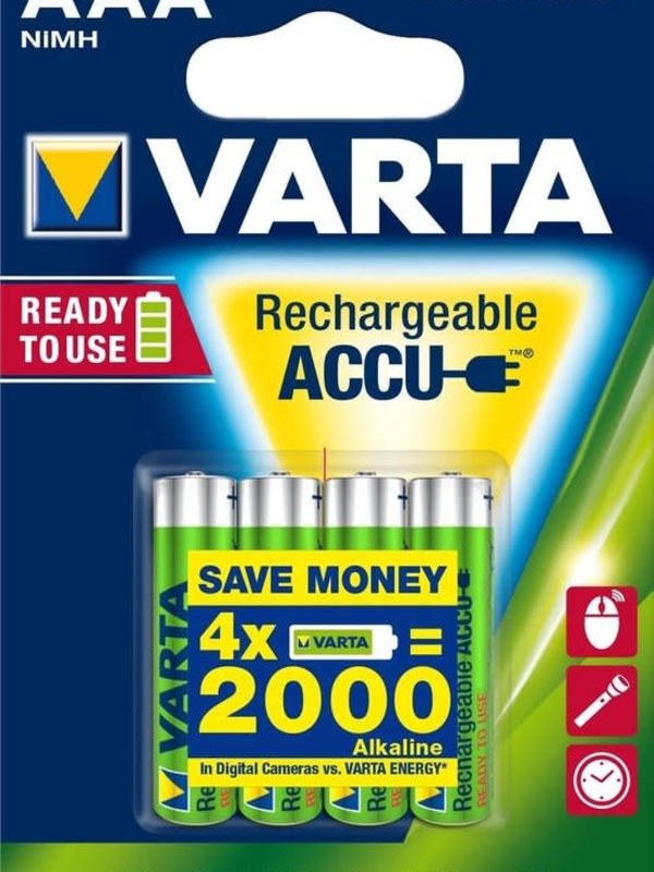 Varta Batterij Oplaadbaar AAA