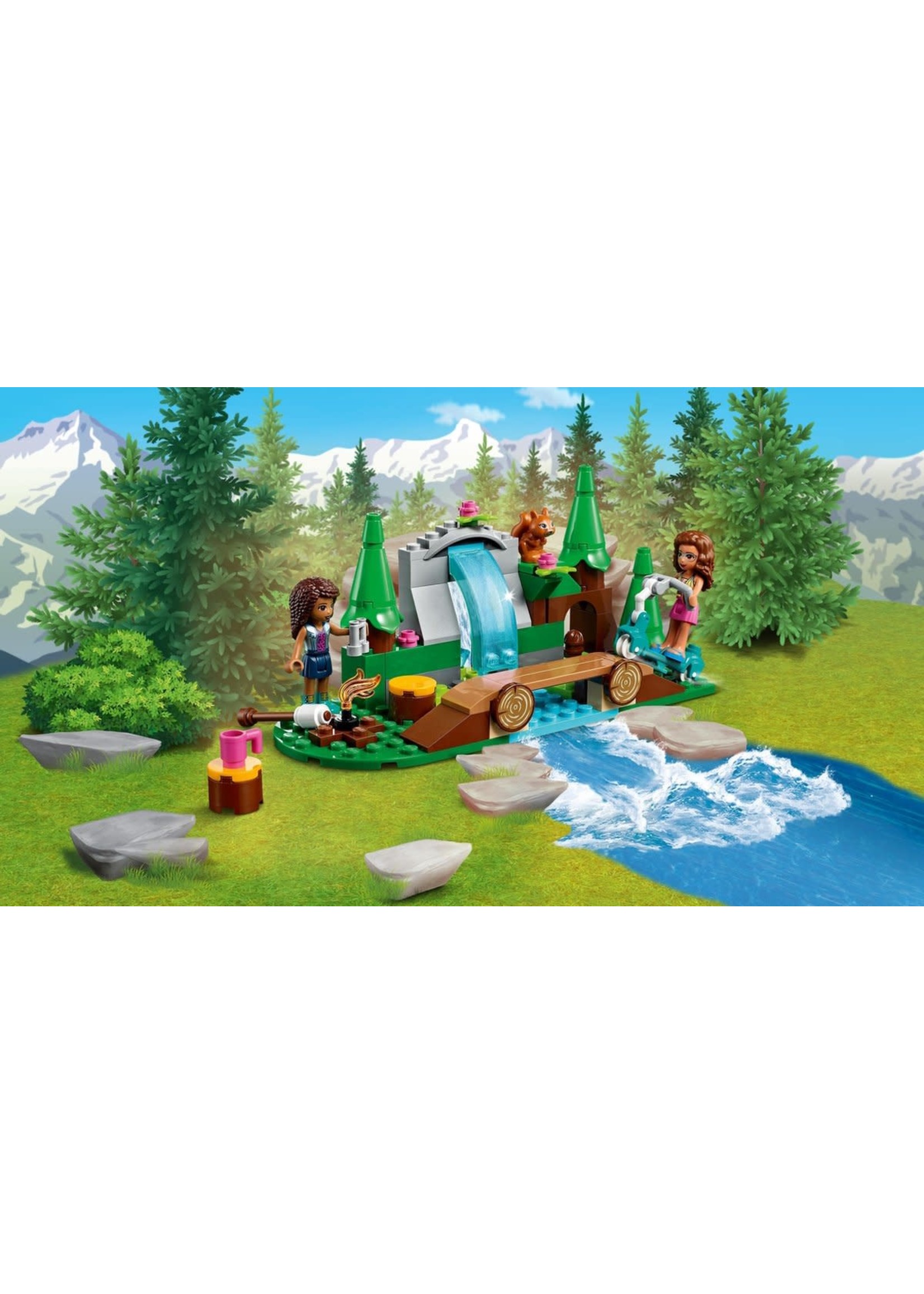 Lego Lego Friends 41677 Mia's Forest Waterfall