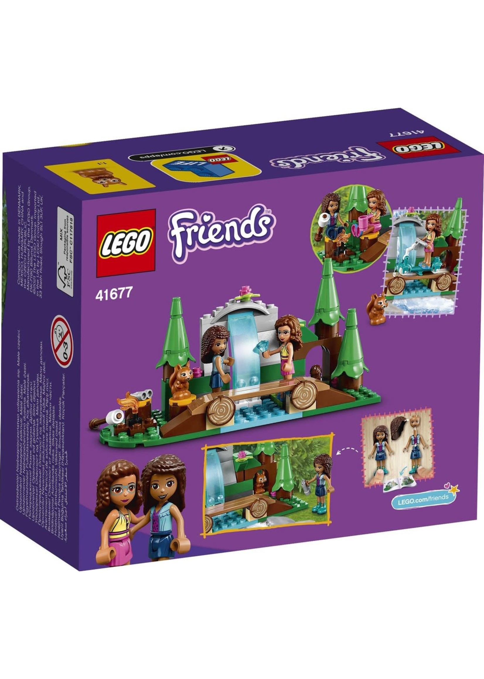 Lego Lego Friends 41677 Mia's Forest Waterfall