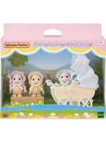 Sylvanian Family Sylvanian Families 5601 Schattige Eendjes Drieling met kinderwagen