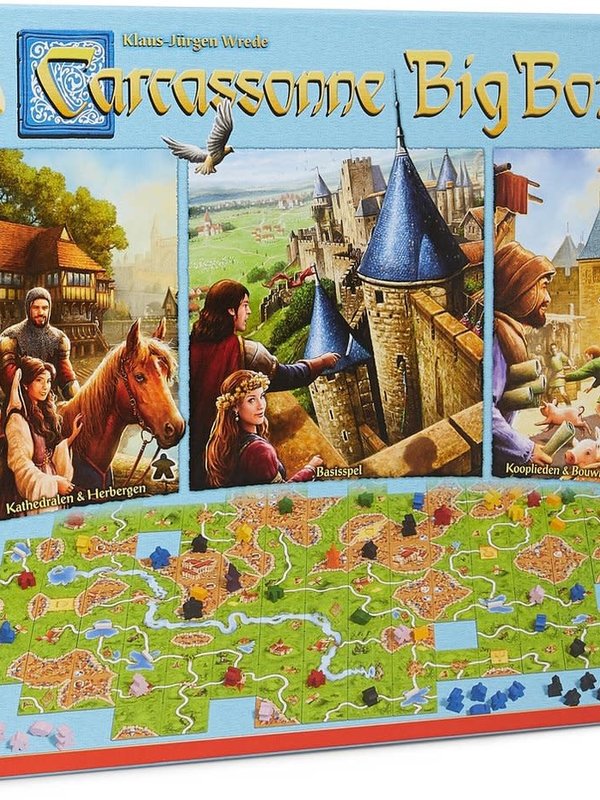 999 Games Bordspel Carcassonne Big Box 3