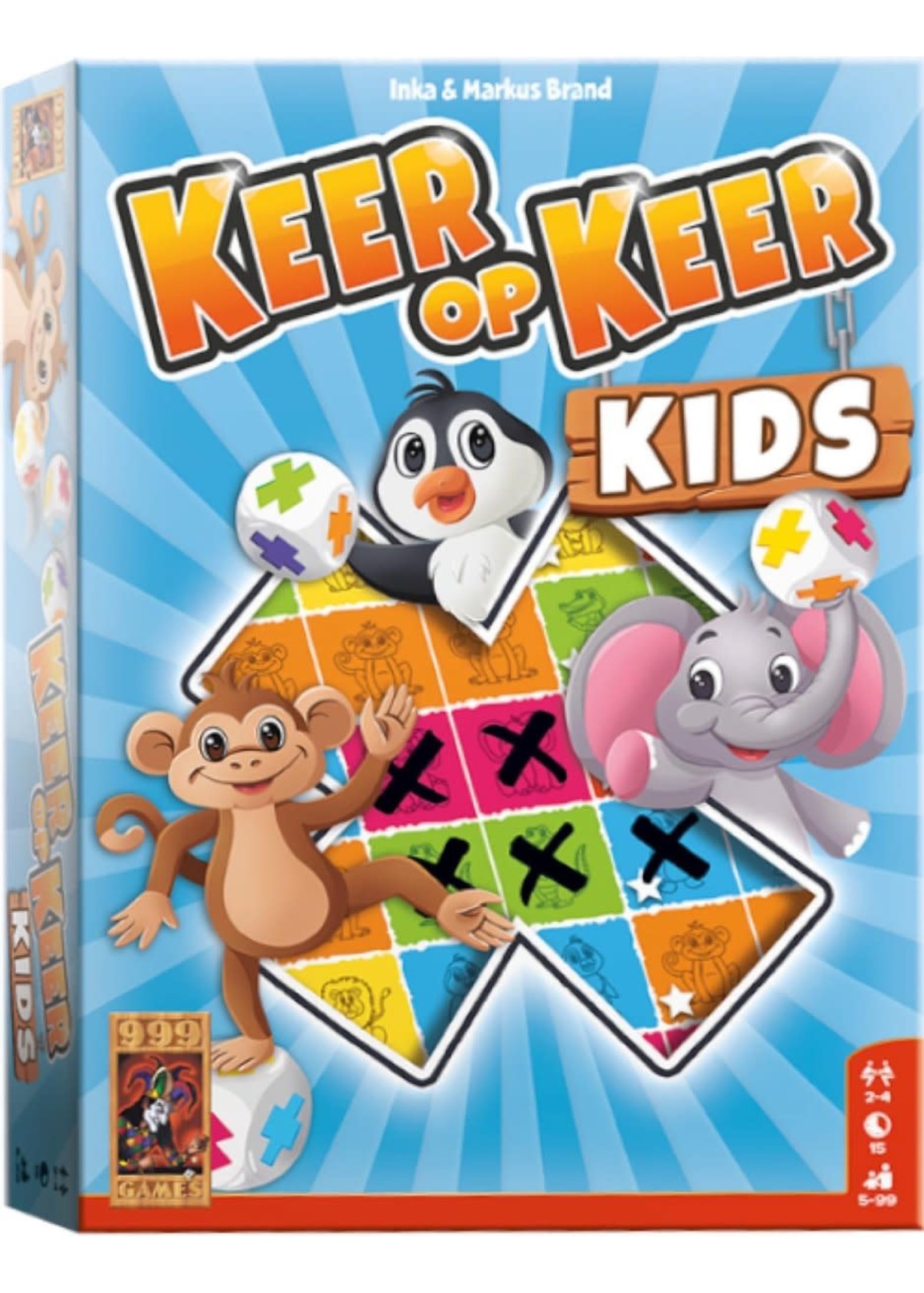 999 Games Dobbelspel Keer op Keer Kids