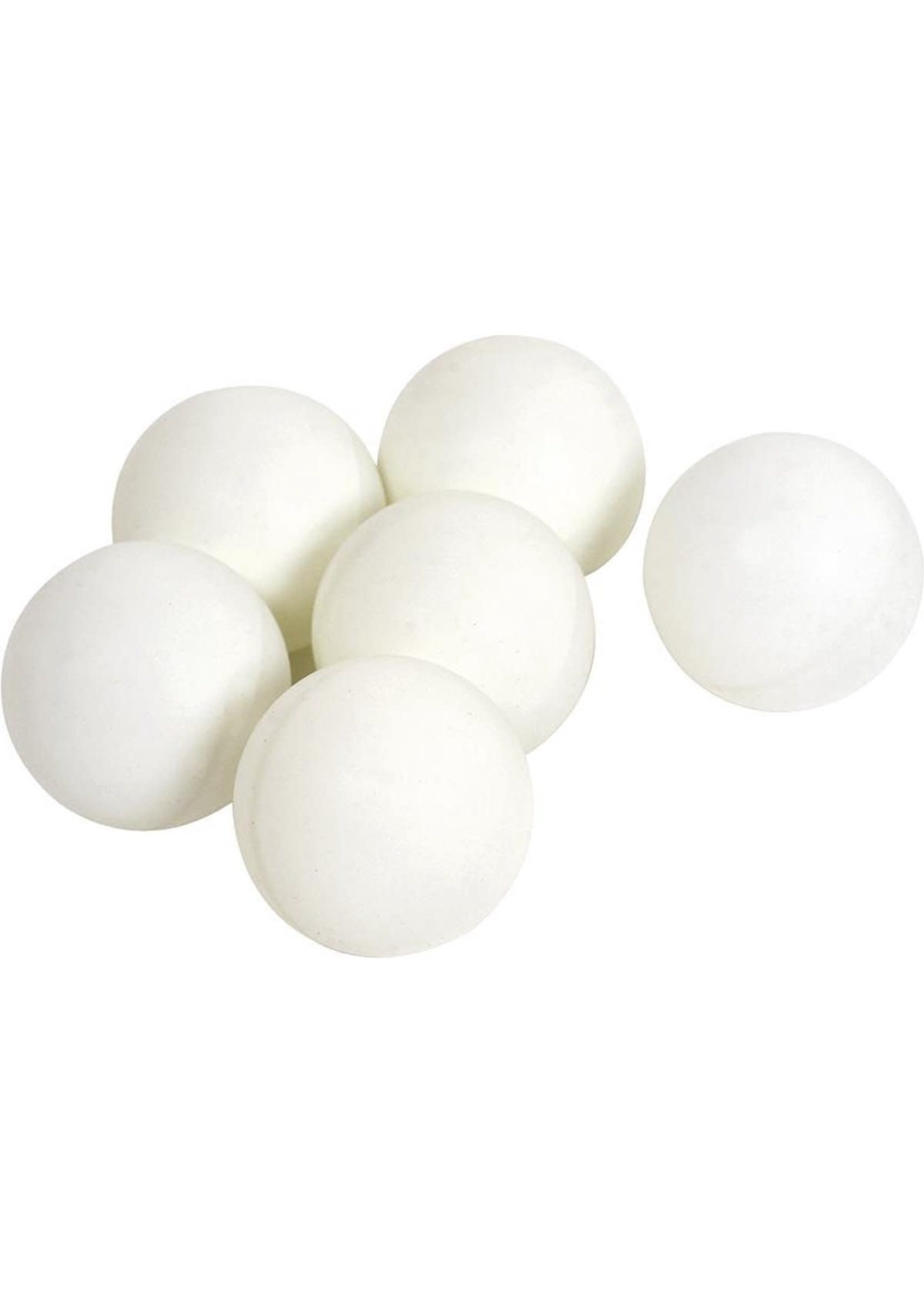 Tafeltennisballen 6 Stuks - Wit