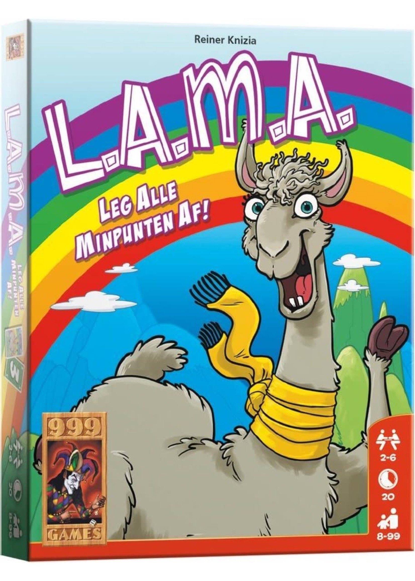 999 Games Kaartspel Lama