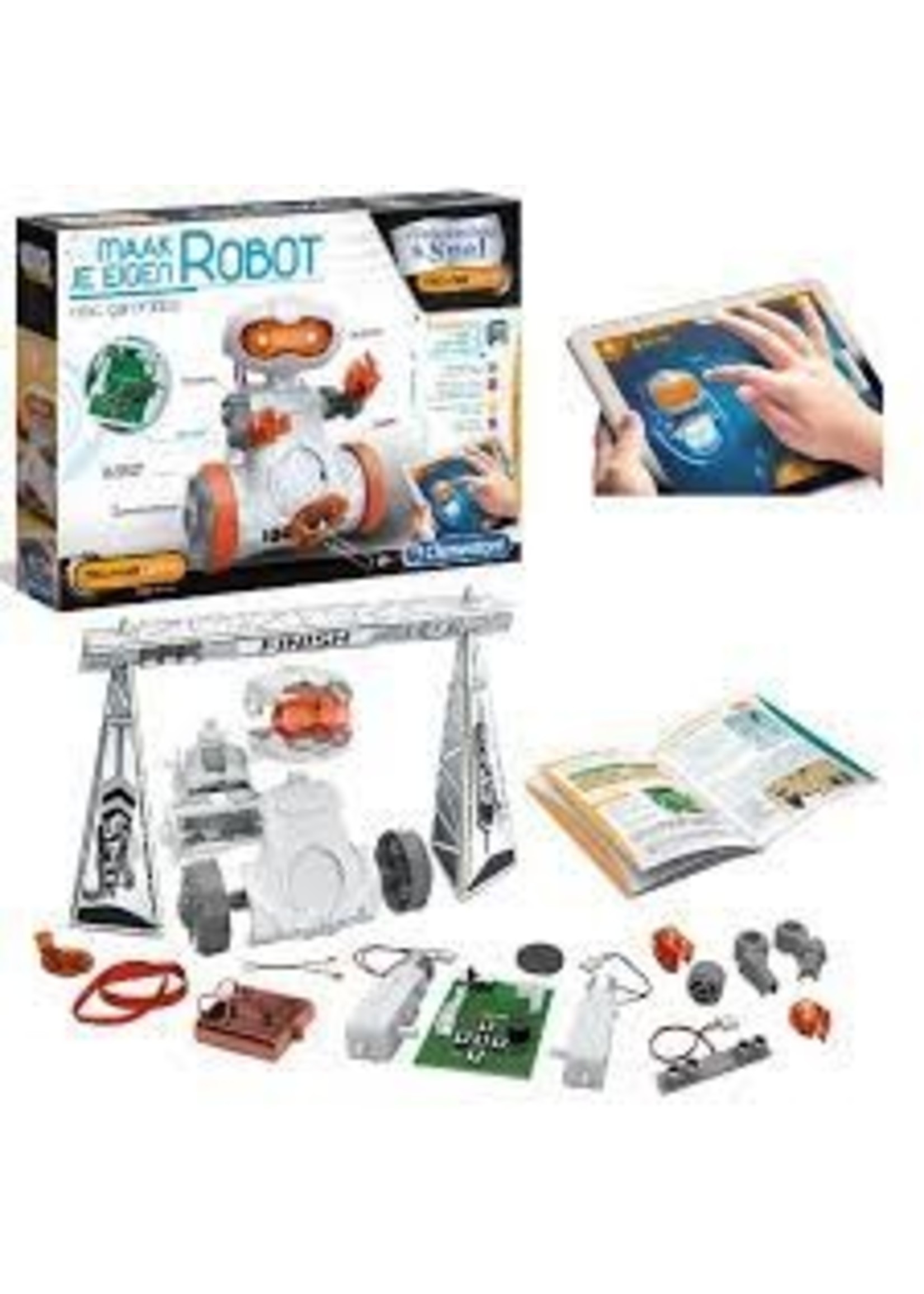 Clementoni Wetenschap & Spel Maak Je Eigen Robot Junior 14-delig