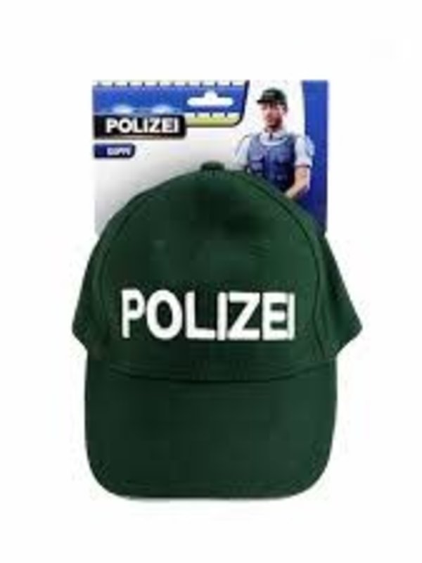 Politiepet groen