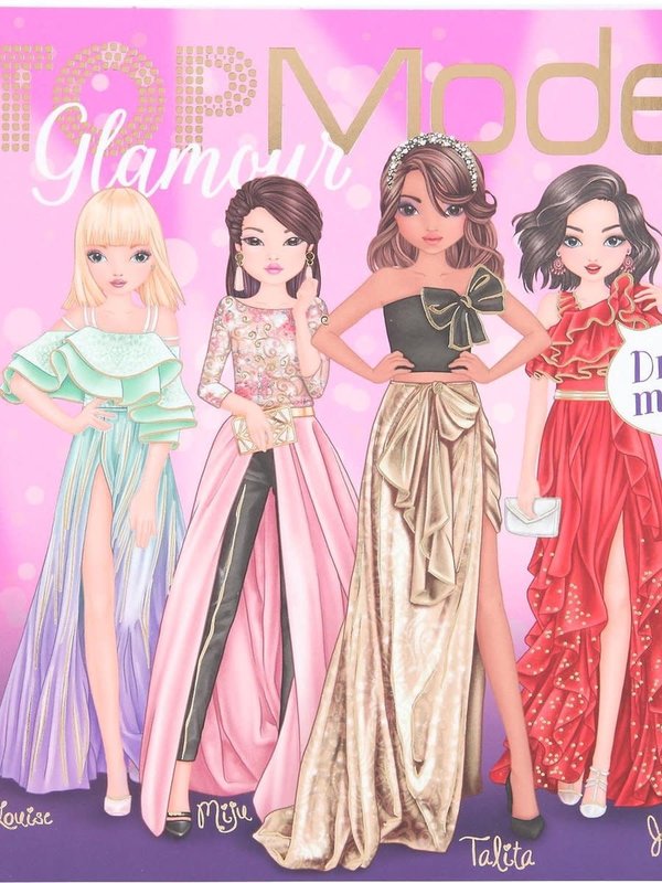 Topmodel Dress Me Up Stickerboek Glamour Www Speelgoedwierden Nl