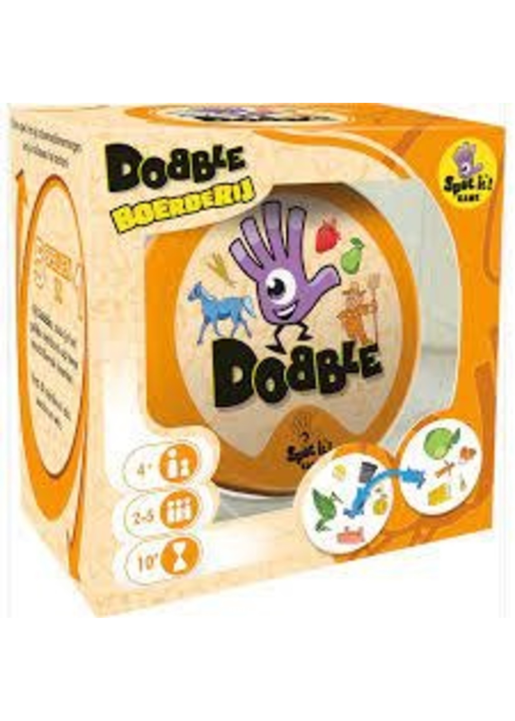 Reactiespel Dobble Boerderij