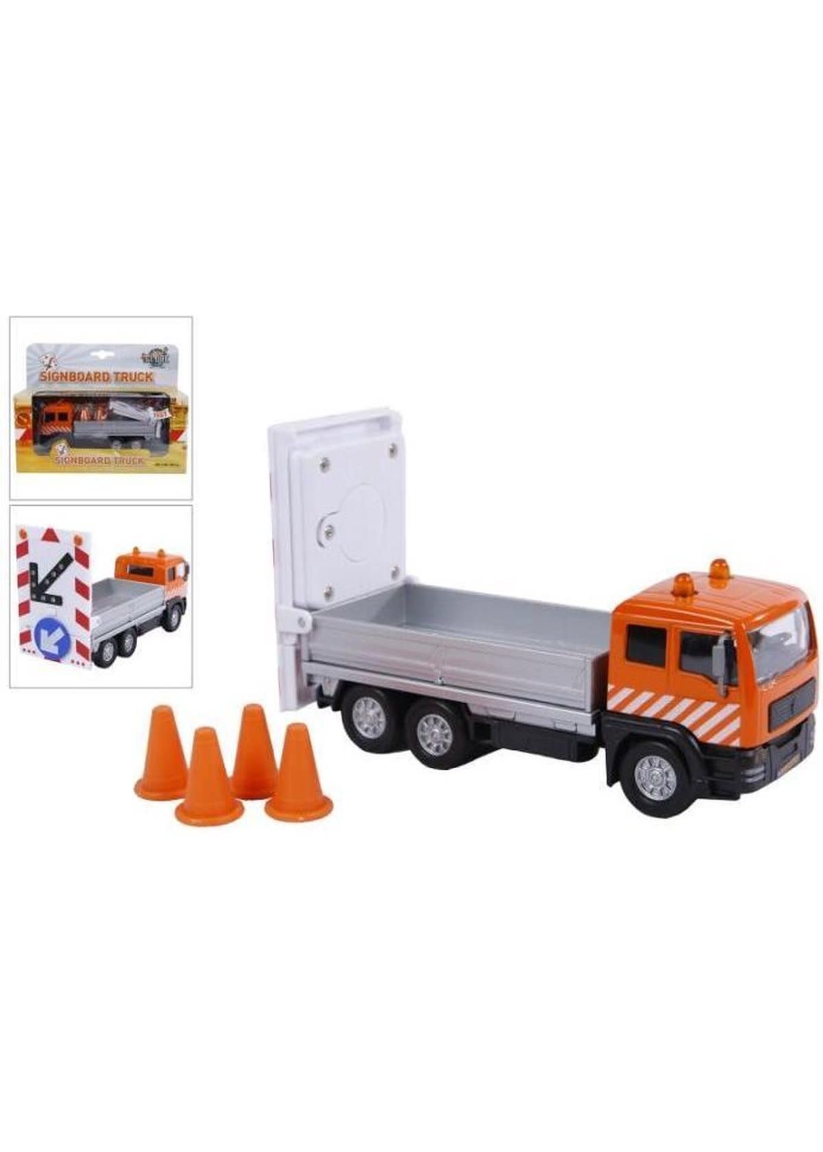 globe Verkeersborden truck - Speelgoed