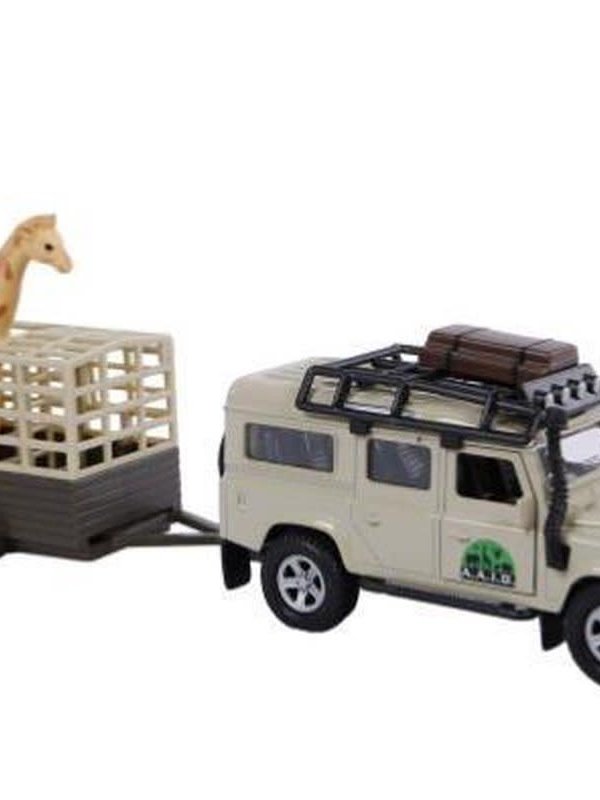 Kids Globe Kids Globe Traffic Safaritruck Set