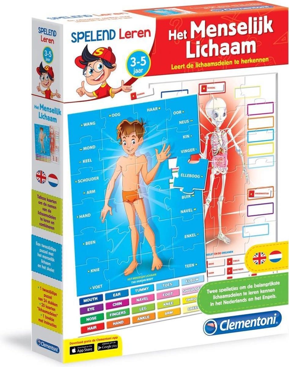 Puzzel je lichaam - speelgoed online kopen, De laagste prijs!