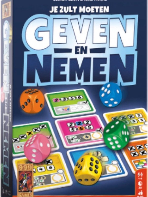 999 Games Dobbelspel Geven en Nemen