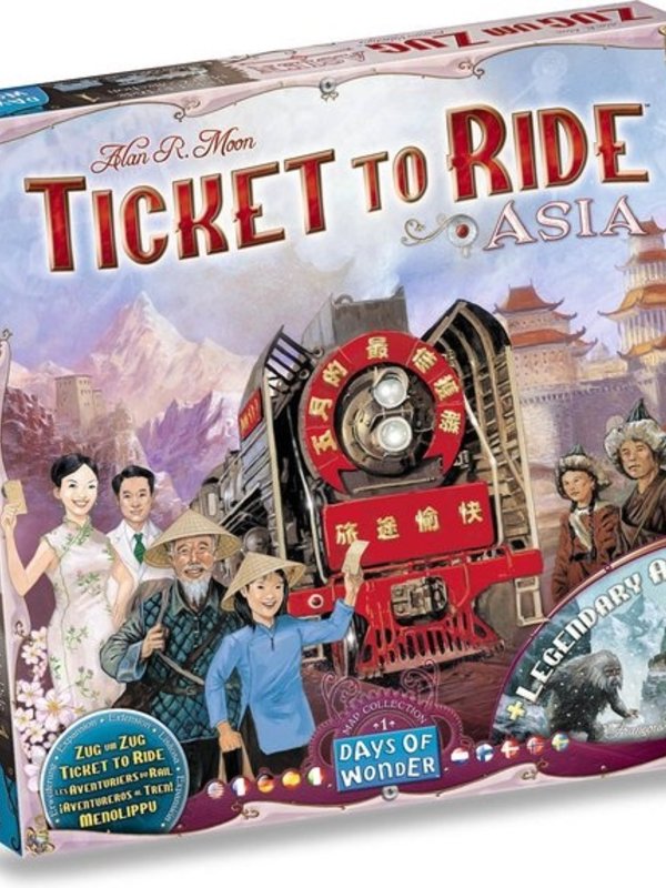 Bordspel Ticket to Ride - Uitbreiding Asia