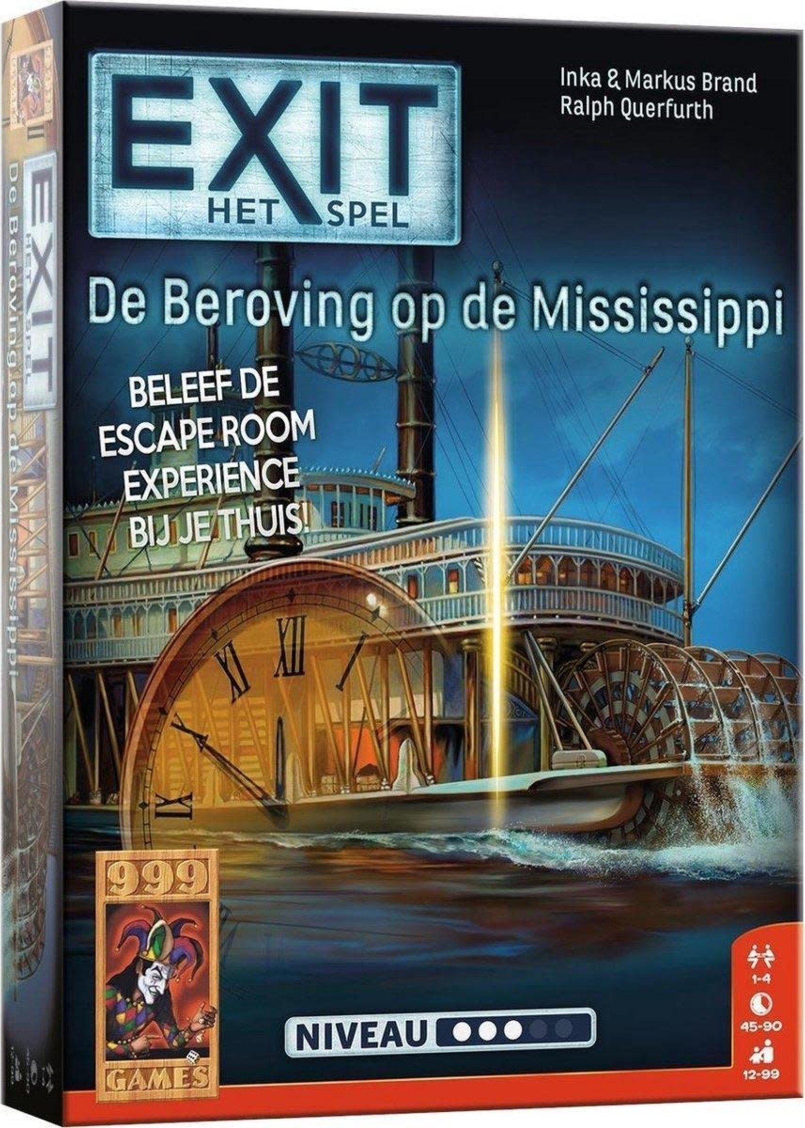 999 Games Escape Spel EXIT -  De beroving op de Mississippi