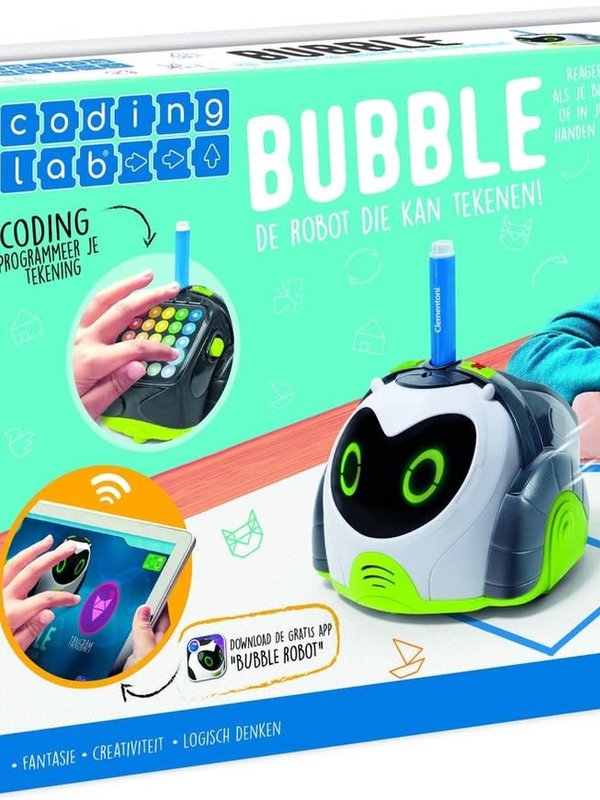 Clementoni Wetenschap & Spel Bubble tekende robot