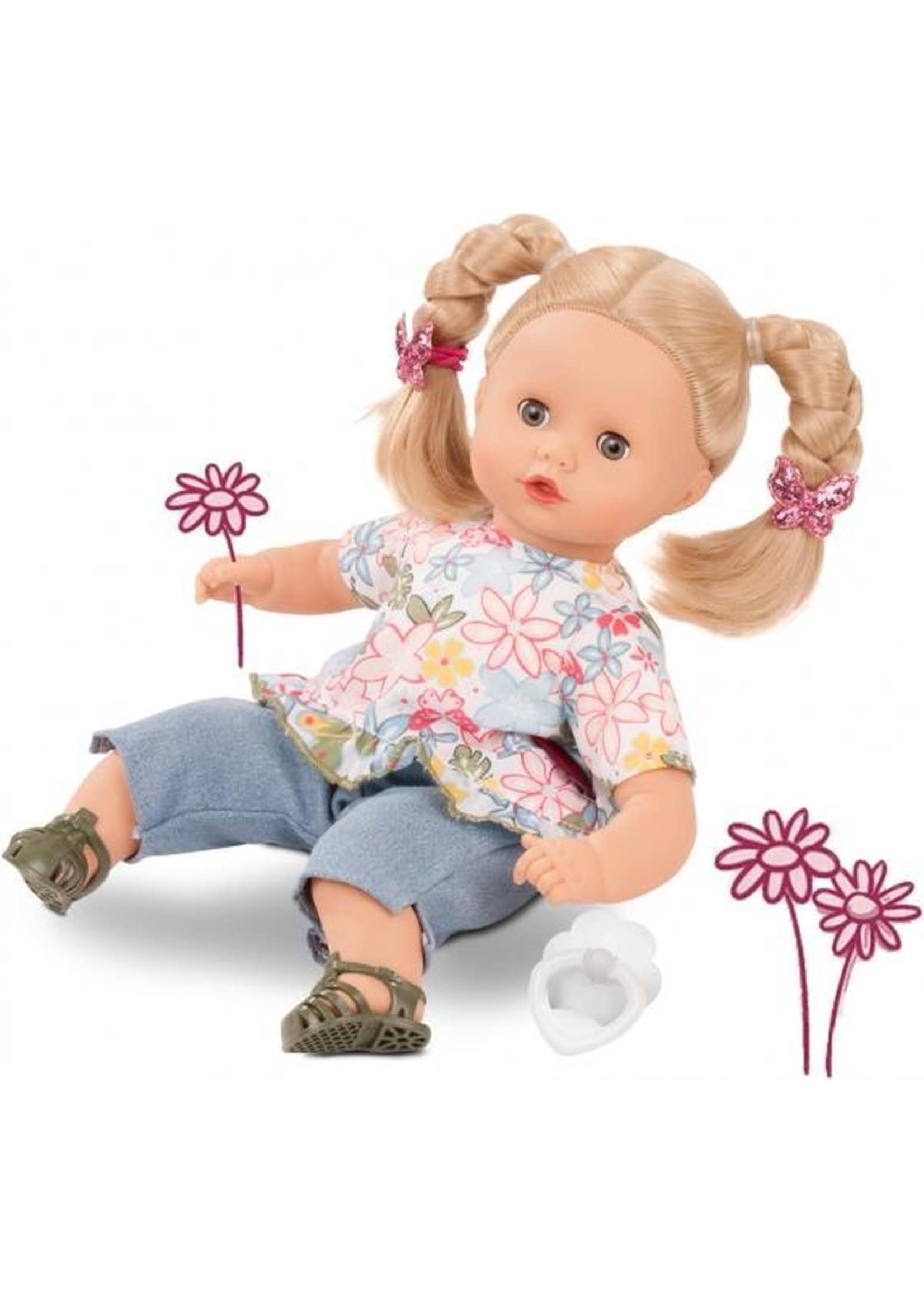 profiel tempel stereo Götz babypop Muffin Pop Blond Haar 33cm - Speelgoed Wierden