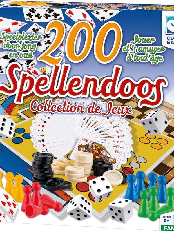 Bordspel Spellendoos 200 delig