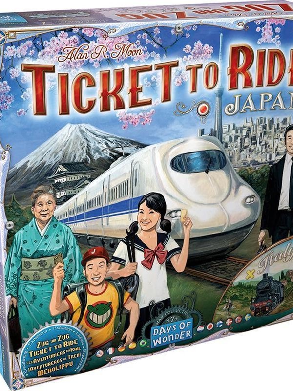 Bordspel Ticket to Ride - Uitbreiding Japan & Italy