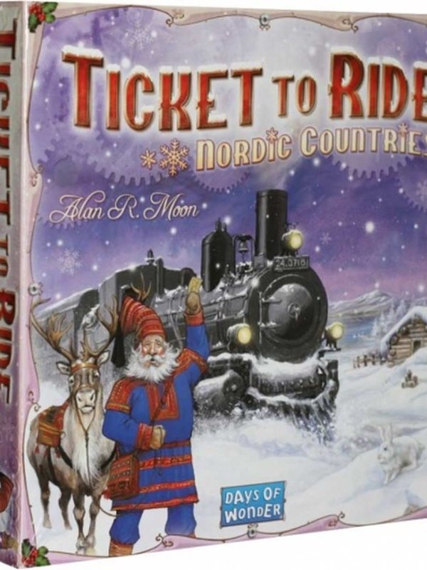 Bordspel Ticket to Ride - Nordic Countries Engelstalig