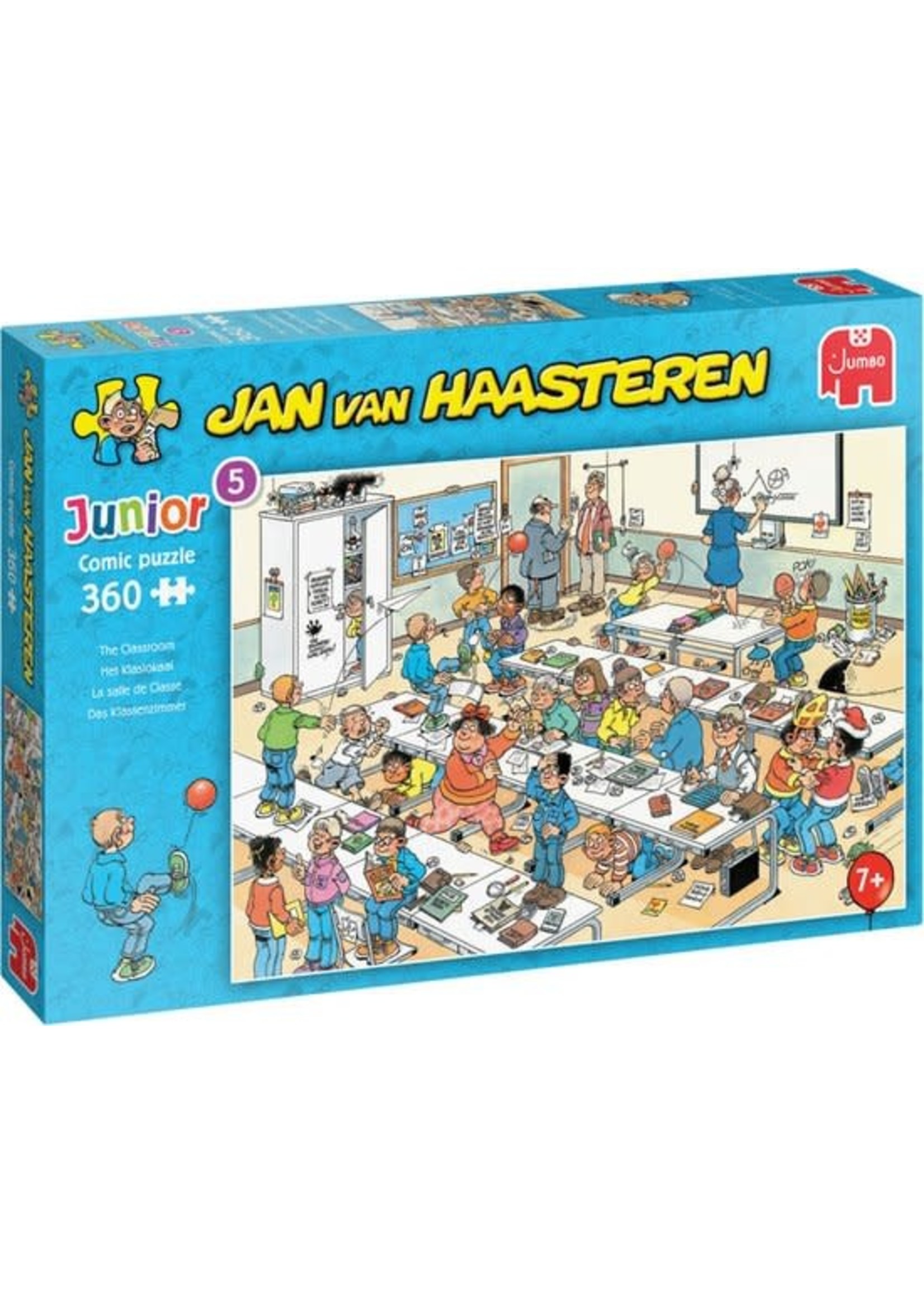 Jumbo Puzzel 360 st Het Klaslokaal- Jan van Haasteren Junior