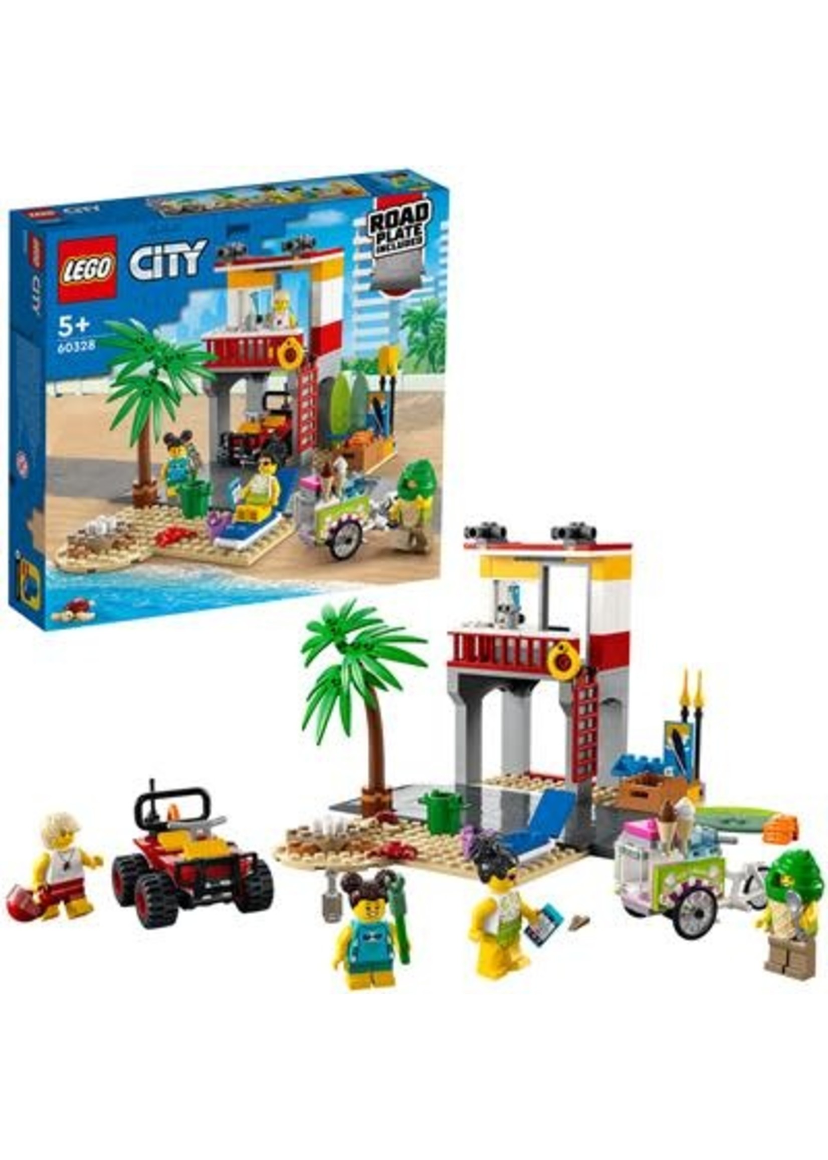 Lego LEGO City 60328 Strandwachter uitkijkpost