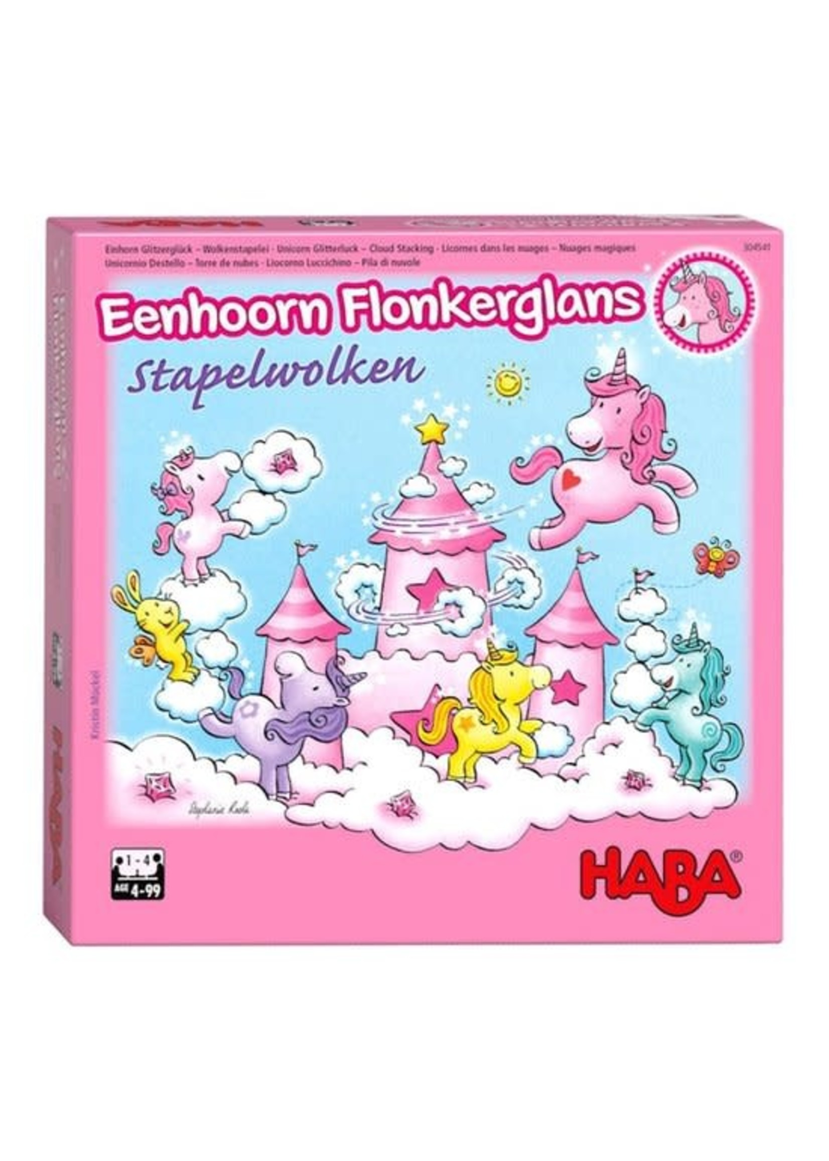 Haba Bordspel HABA Eenhoorn Flonkerglans Stapelwolken