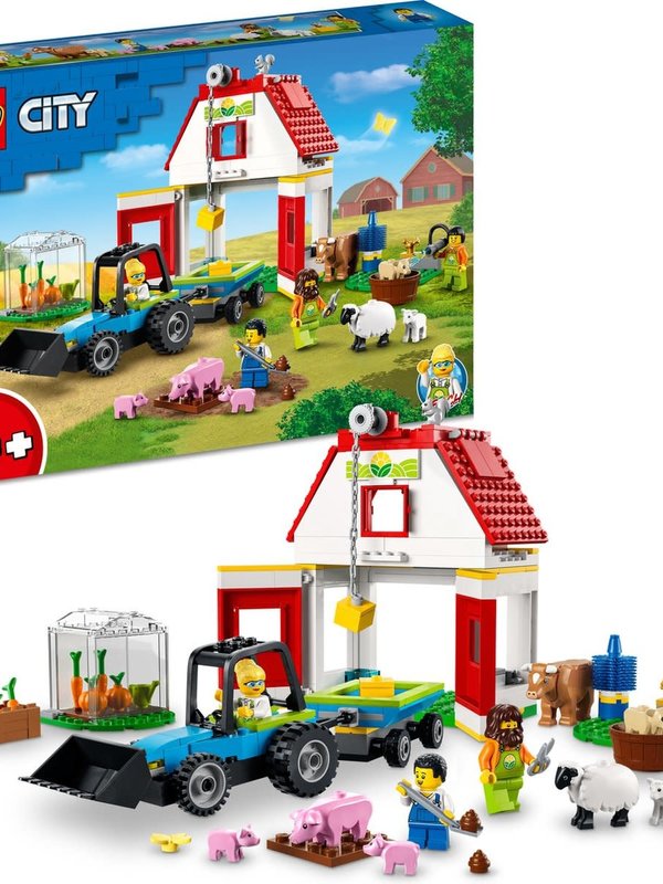 Lego LEGO City 60346 Farm Schuur en boerderijdieren