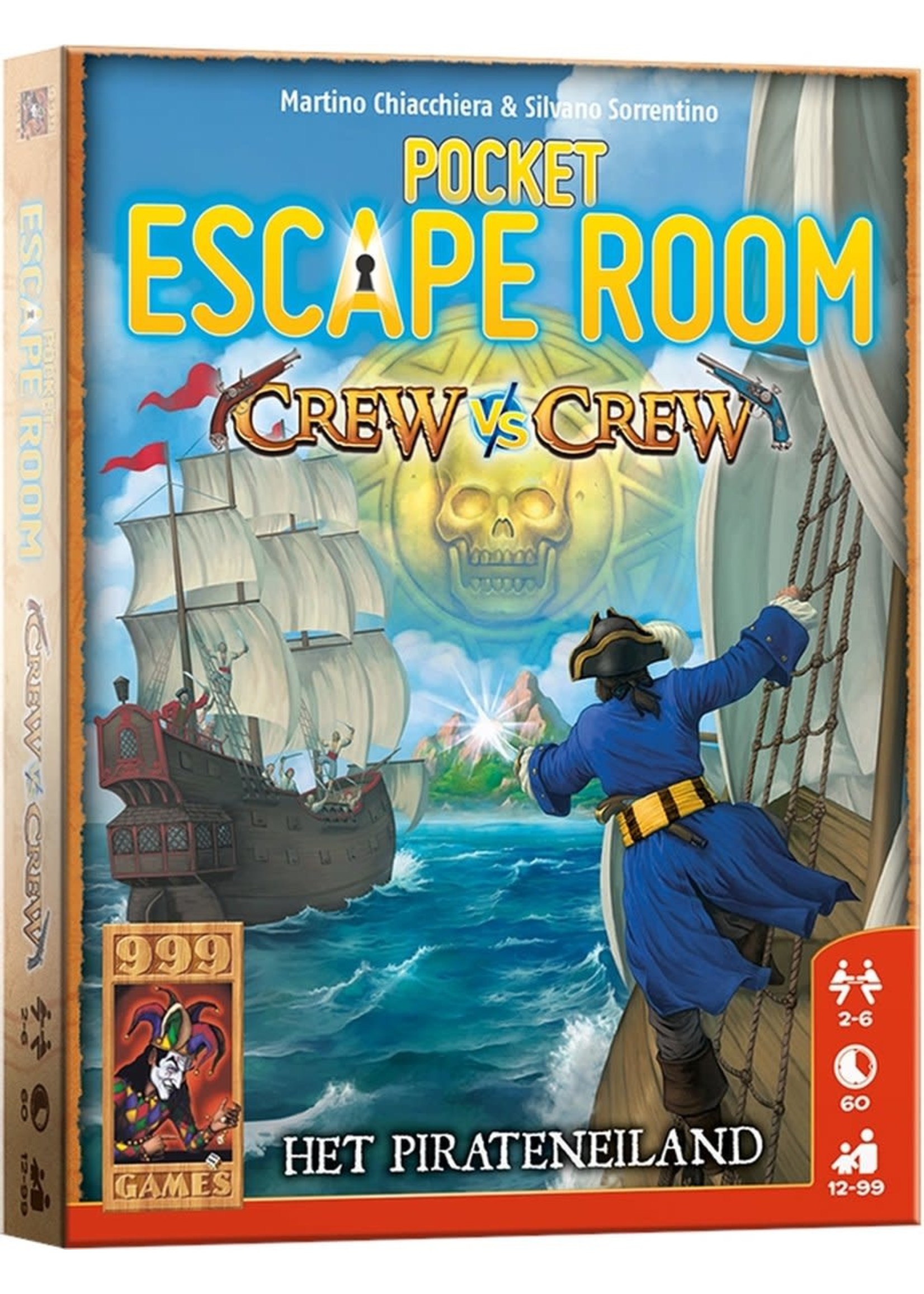 999 Games Escape Spel Pocket Escape Room - Crew vs Crew