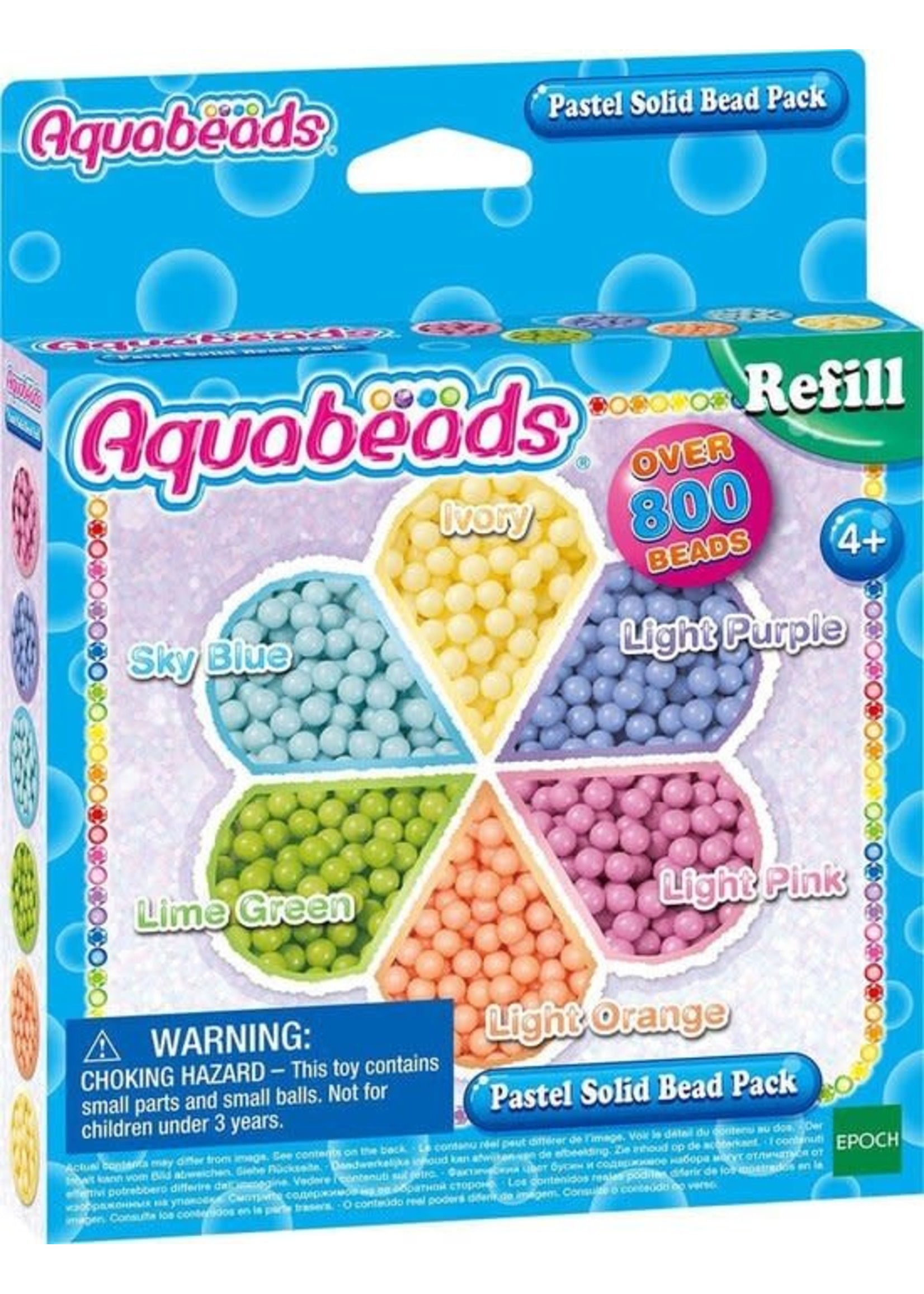 Aquabeads Navulling parels pastel 31505