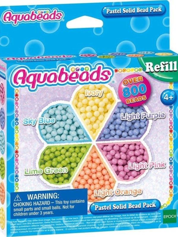 Aquabeads Navulling parels pastel 31505