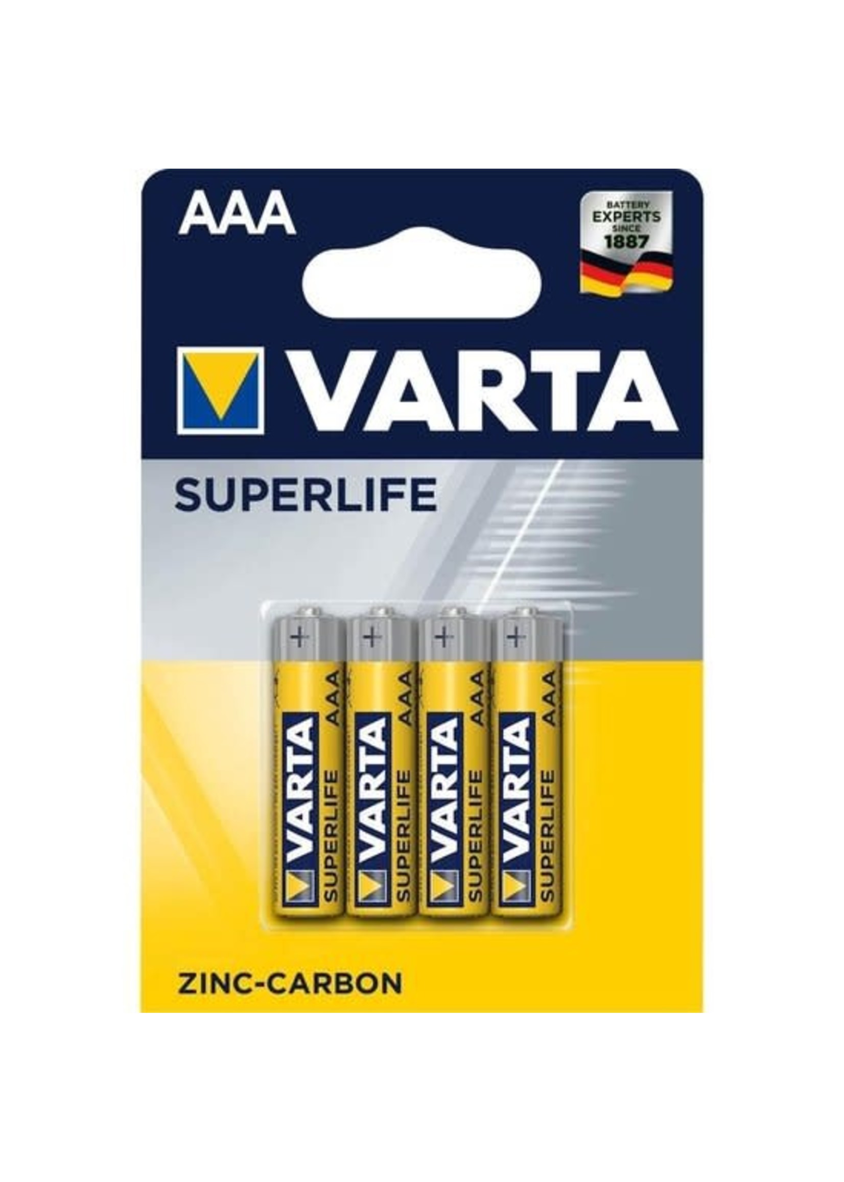 Varta AAA Superlife Batterijen