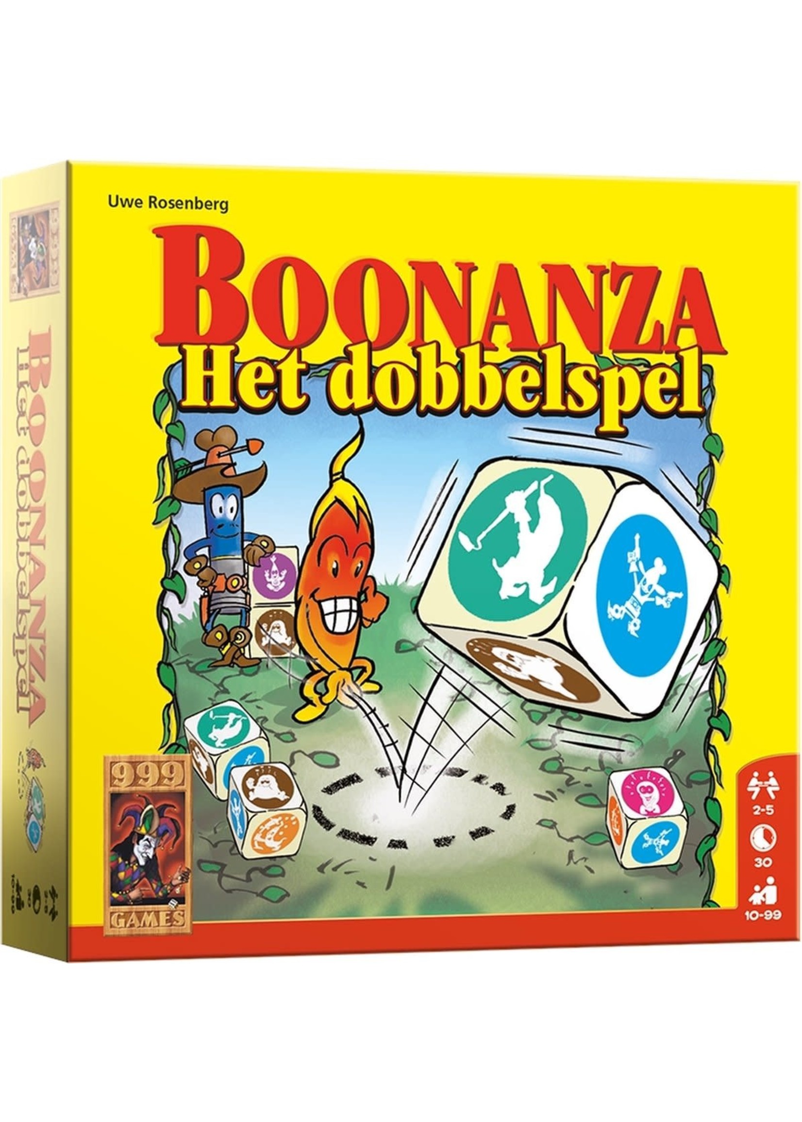 999 Games Dobbelspel Boonanza