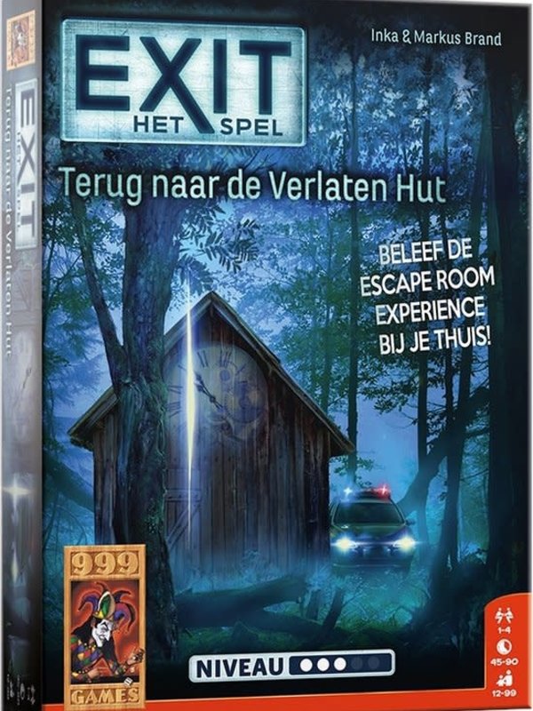 999 Games Escape Spel EXIT - Terug naar de verlaten hut