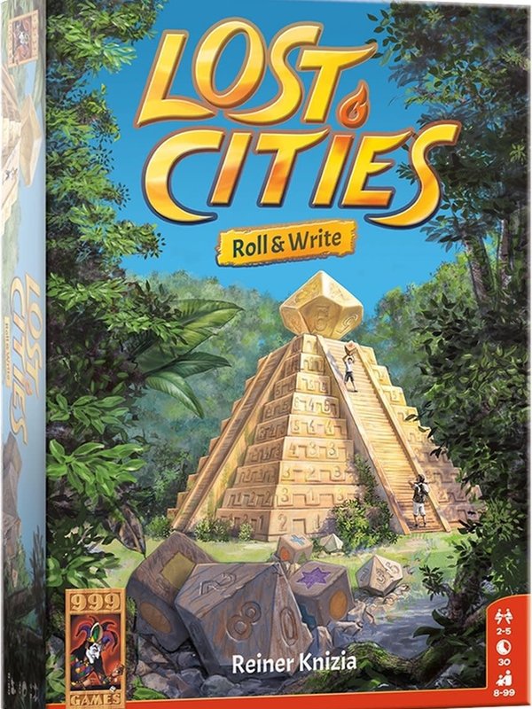 999 Games Dobbelspel Lost Cities: Roll & Write