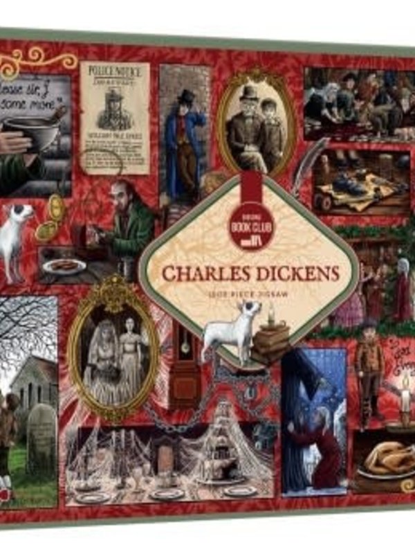 Puzzel 1000st Book Club: Charles Dickens