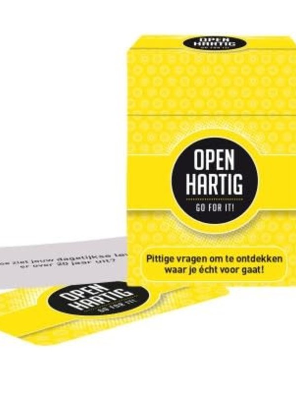 OpenUp! Kaartspel Openhartig Go For It!