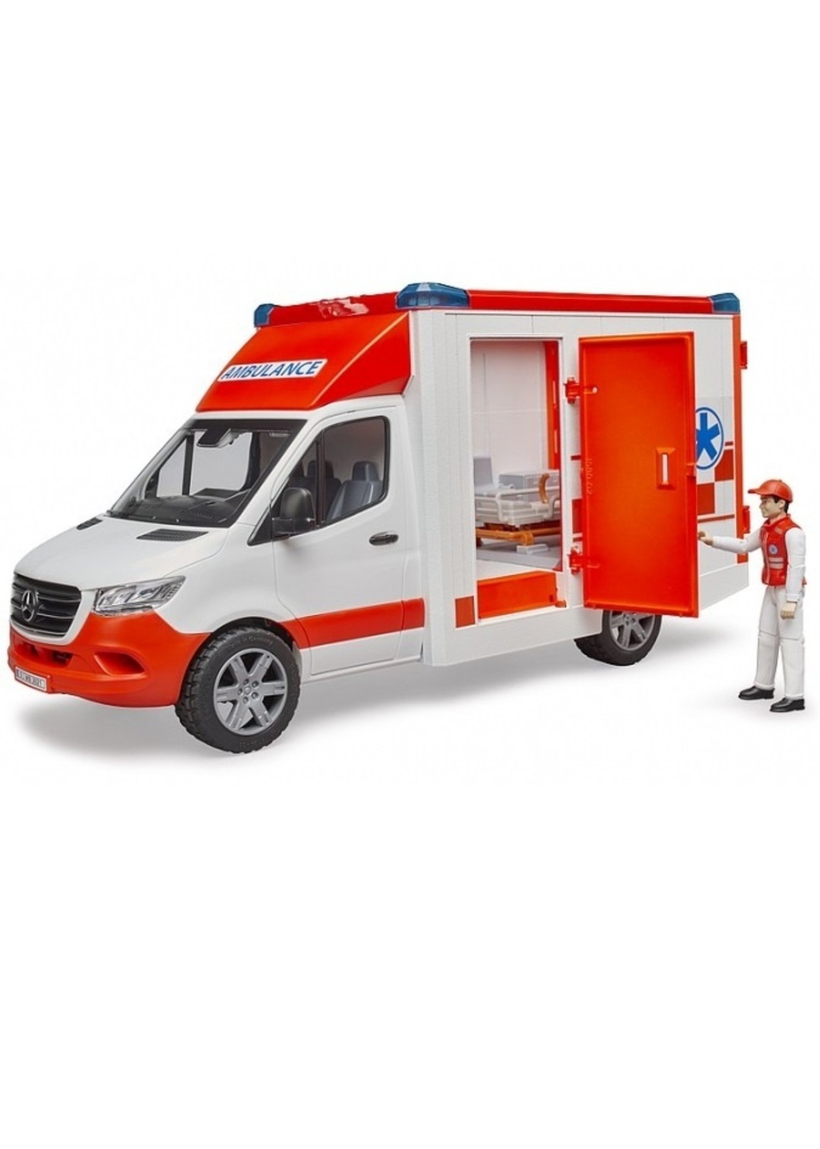 Bruder BRUDER 02676 MB Sprinter Ambulance met Bestuurder