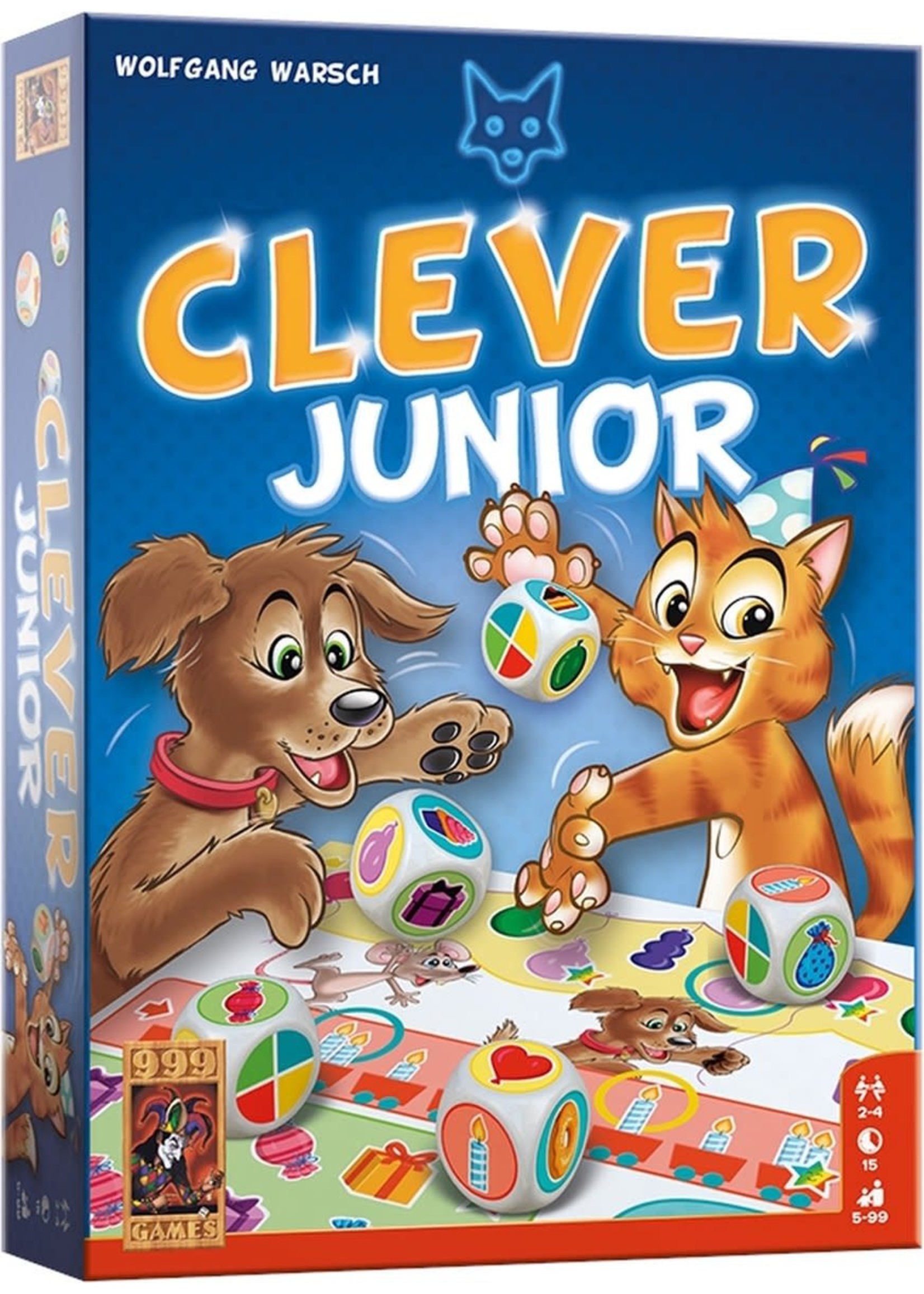 999 Games Dobbelspel Clever Junior