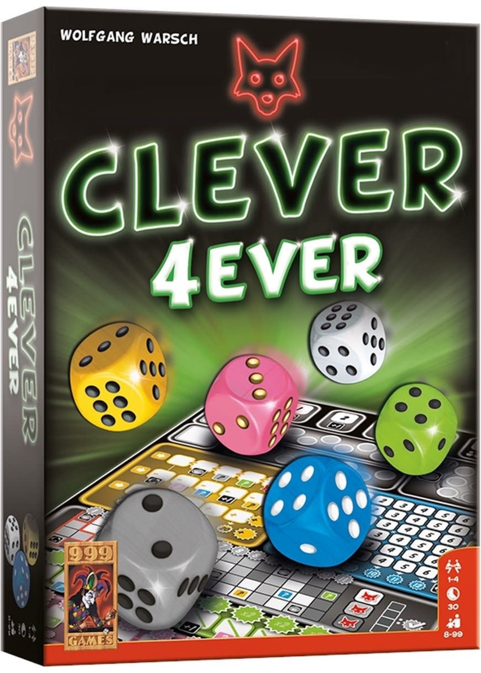 999 Games Dobbelspel Clever 4Ever