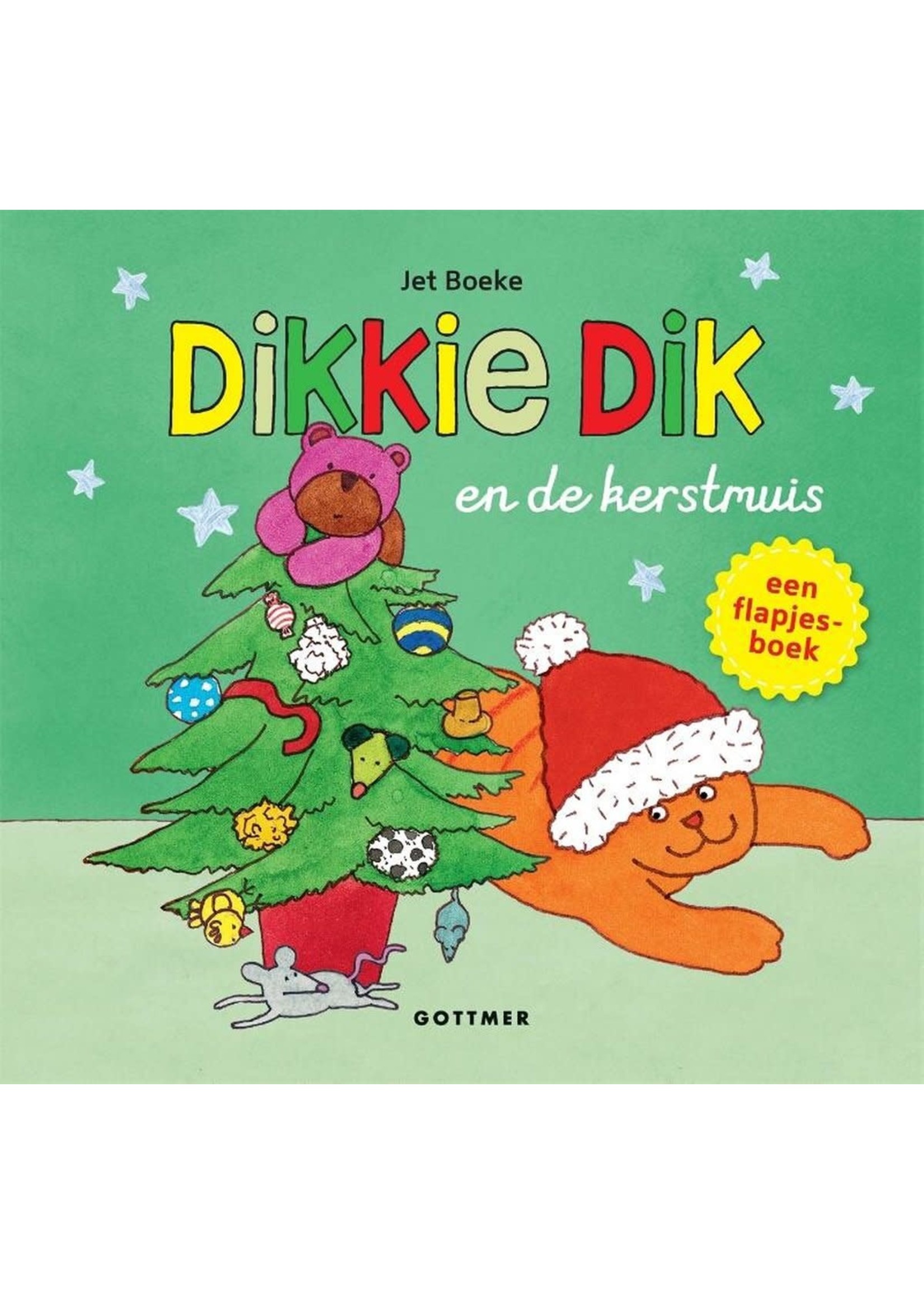 Dikkie Dik en de kerstmuis (flapjesboek)