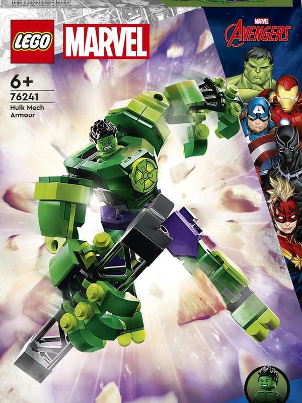 Lego LEGO Marvel Avengers 76241 Marvel Hulk Mechapantser
