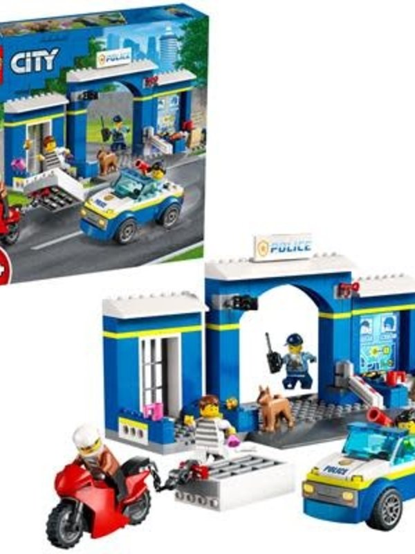 Lego Lego 60370 City Police Achtervolging Politiebureau