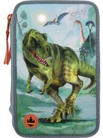 Dinoworld Depesche - Dino World 3-vaks Etui T-rex