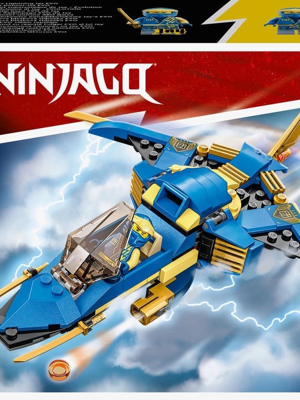 Lego LEGO NINJAGO 71784 Jay’s Bliksemstraaljager EVO Bouwset