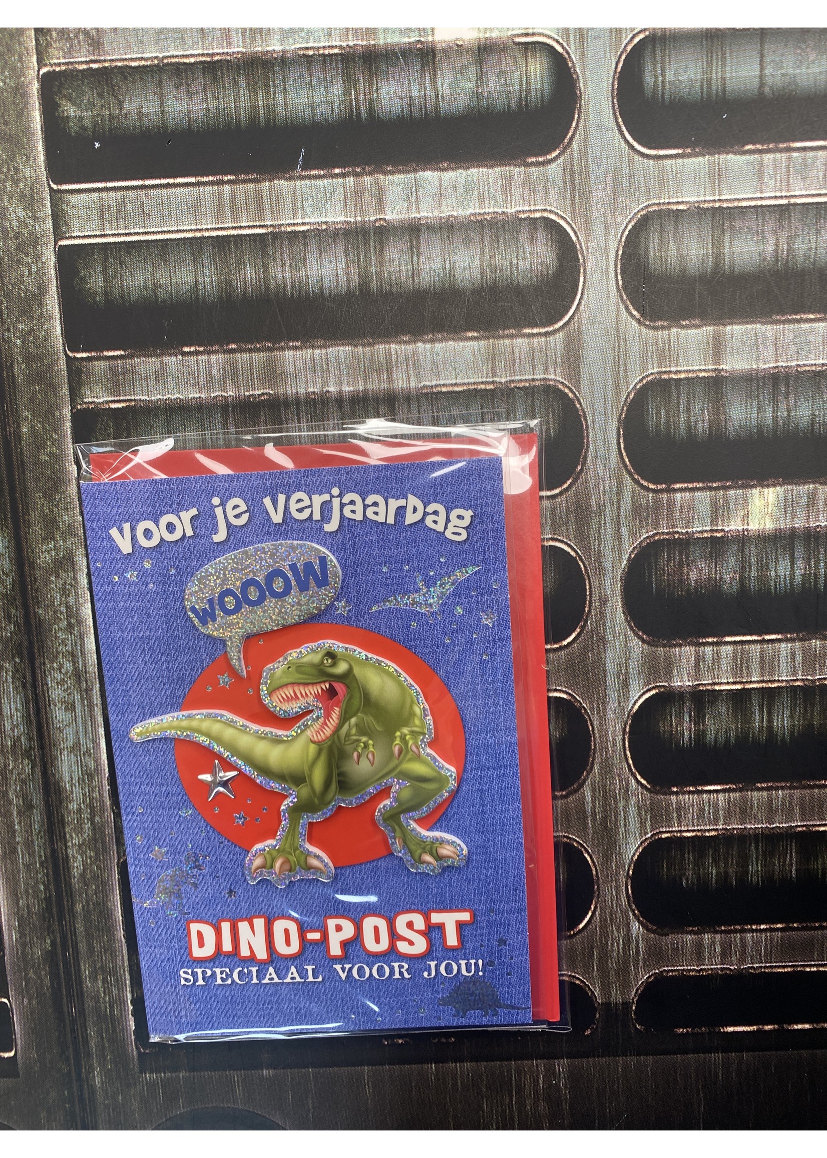 Depesche Verjaardagskaart Dino post