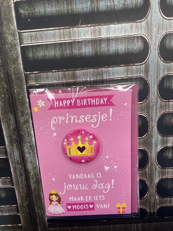 Depesche Verjaardagskaart Prinsesje!