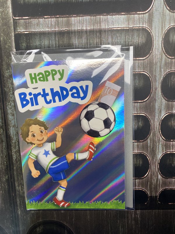 Depesche Verjaardagskaart Voetbal